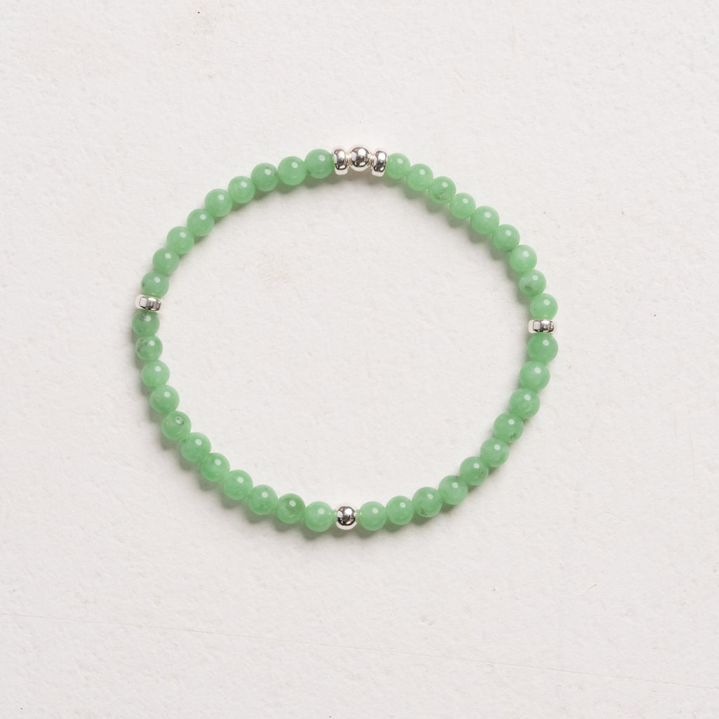 Dark green angelite - Receptive