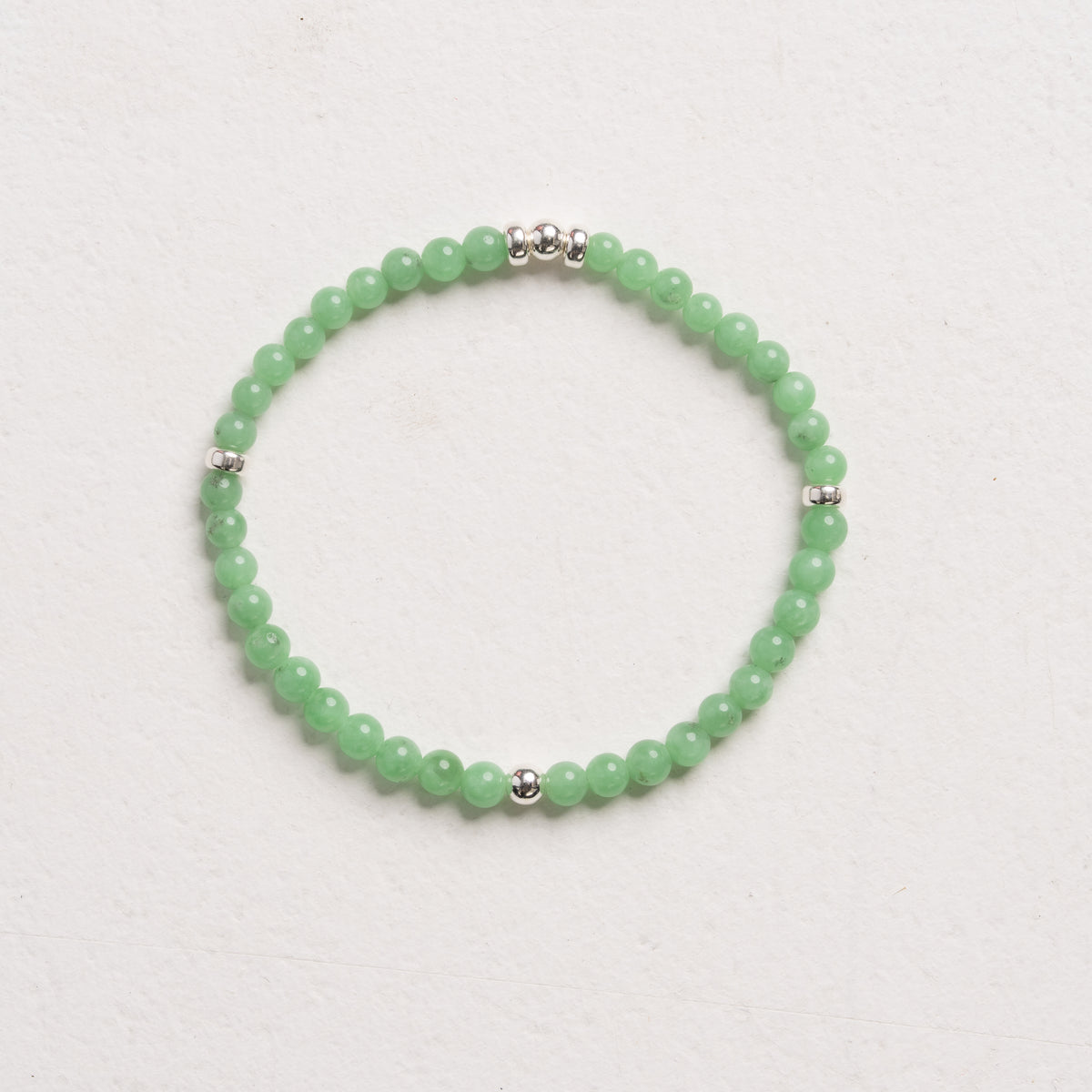 Dark green angelite - Receptive