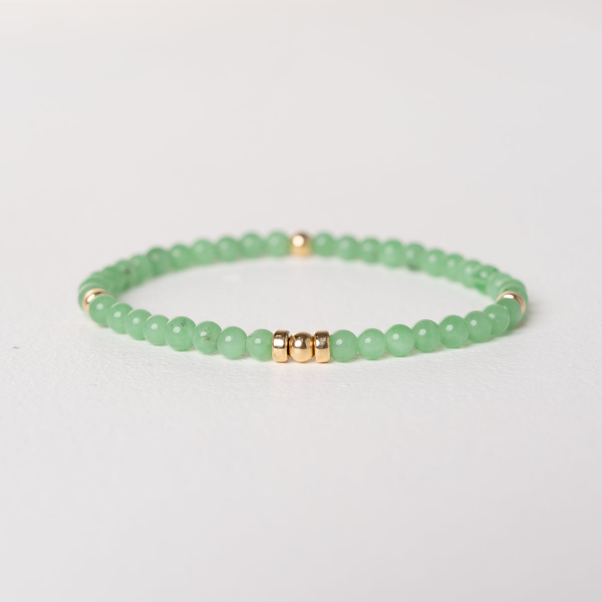Dark green angelite - Receptive