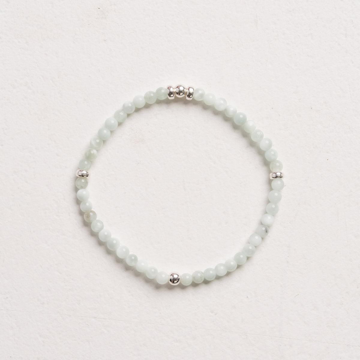 Natural green angelite - Peaceful