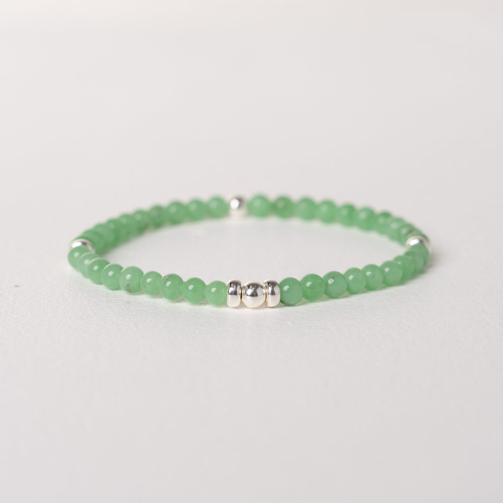 Dark green angelite - Receptive
