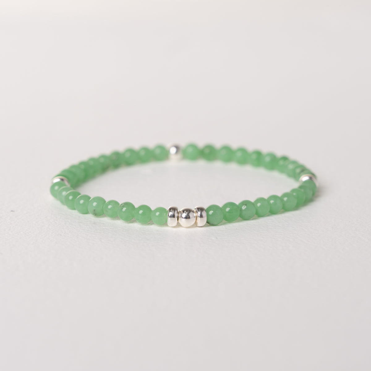 Dark green angelite - Receptive